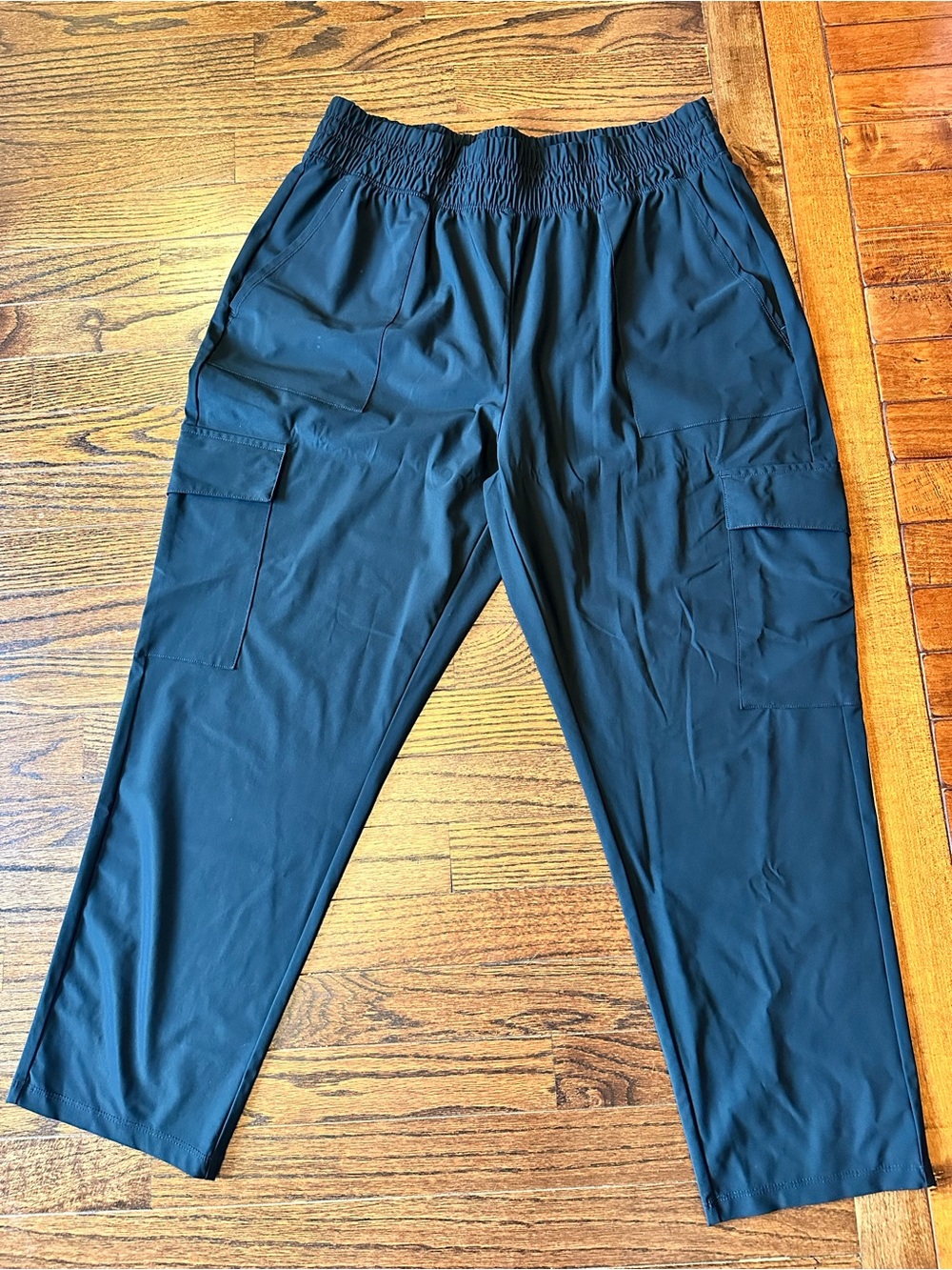 Old Navy Black Elastic Waist Cargo Joggers
